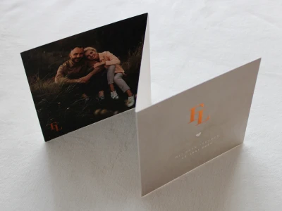 Trouwkaart Floor & Lucas