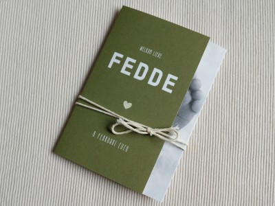 Geboortekaart Fedde