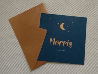 Geboortekaart Morris