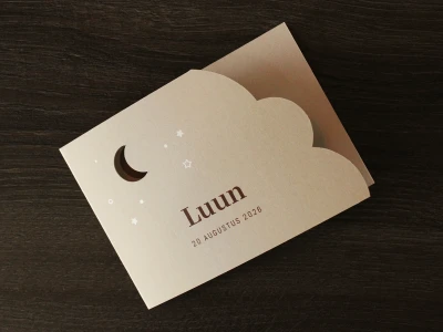 Geboortekaart Luun