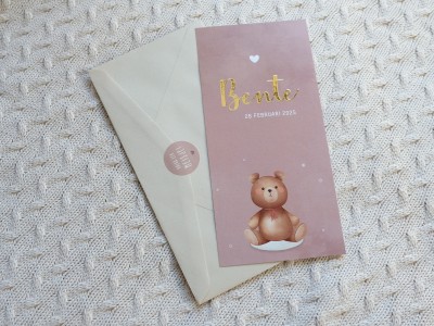 Geboortekaart Bente