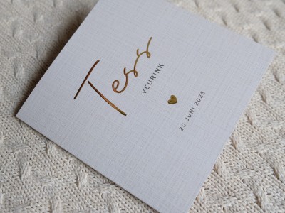 Geboortekaart Tess
